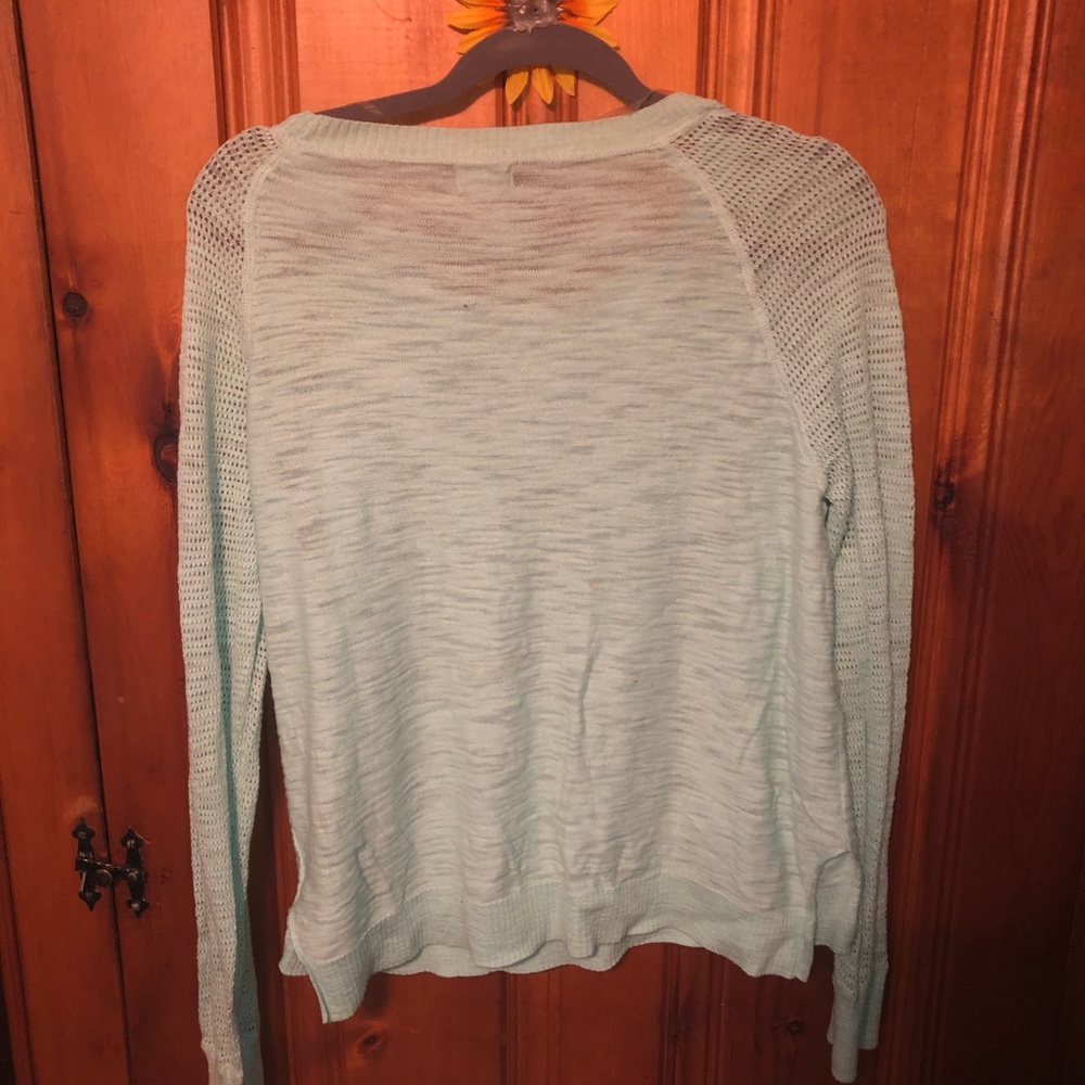 Mint green sweater
